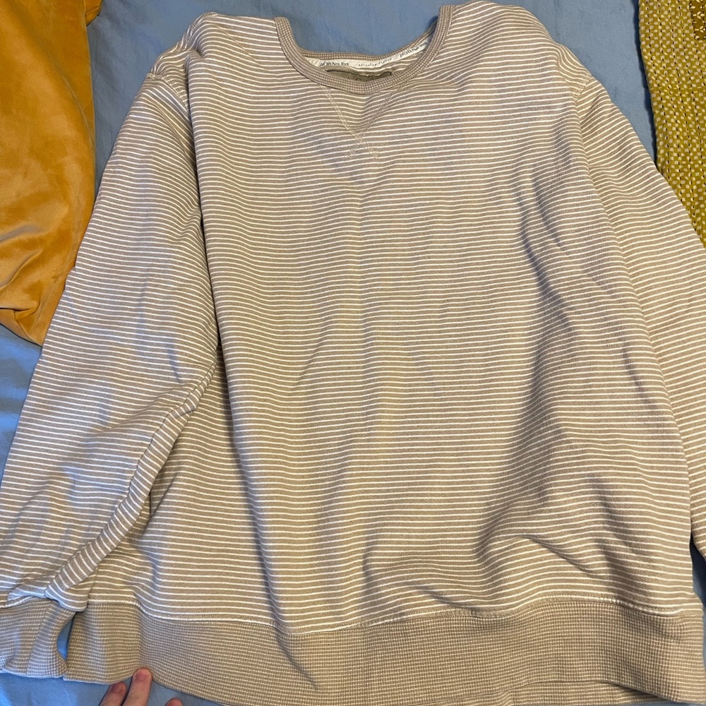 Jachs Beige Crewneck Sweater